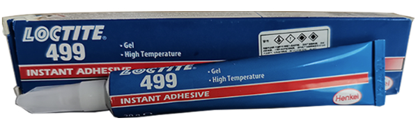 YJJ030 Rekommenderad multispecifikation Etylcyanoakrylatgel Loctiter 499