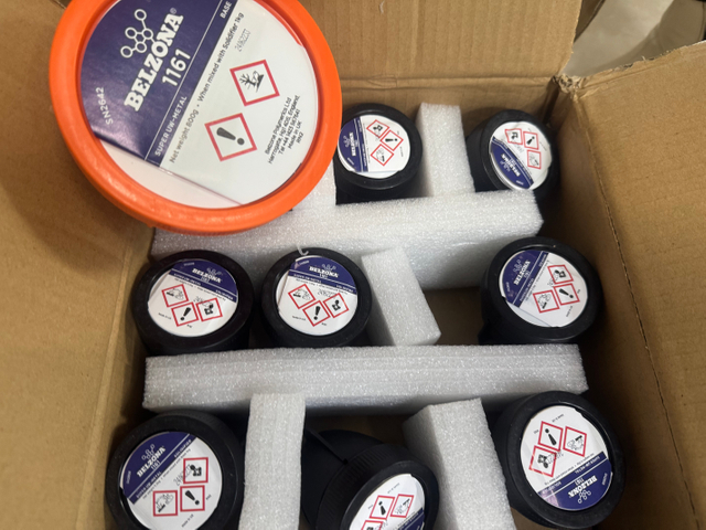 FM Belzona 1121 (Super XL-Metal) Metallreparationer Industrial Adupping Agent för emaljmetall rostfritt stål