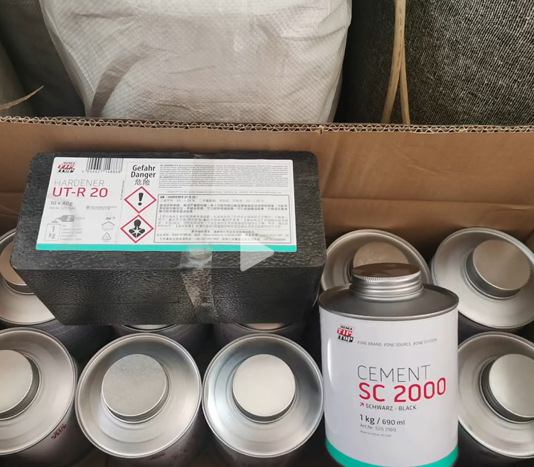 ZYX REMA TIP TOP SPECIAL CEMENT BL Däck 650 G 200G Tin Repair Compound Vulcanisation Cement Workshops Special Cement Tool