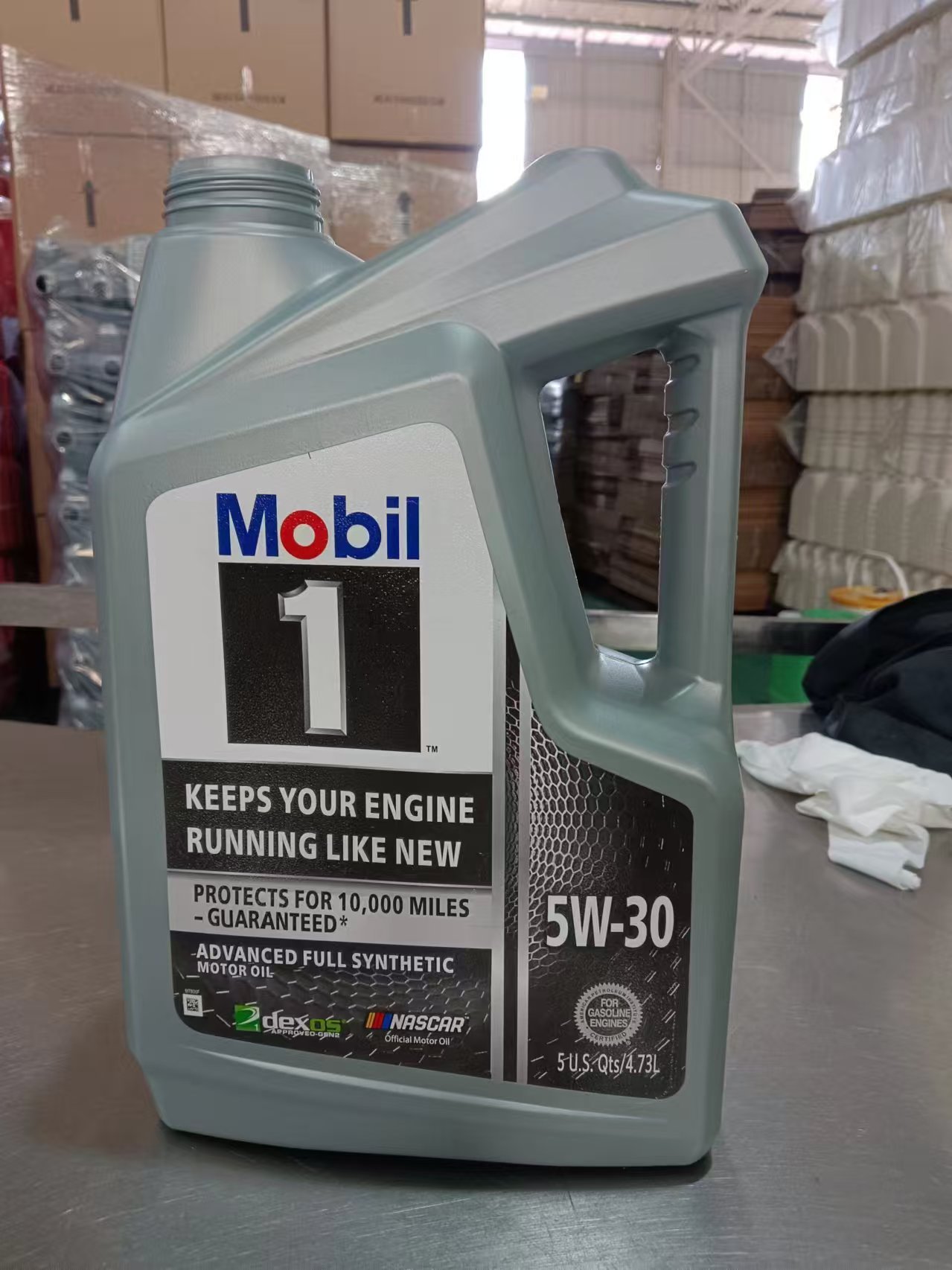 ZYQ5 MOBIL 1 MOTOR OLJE 5W-30 FULL SYNTETISK 4,73LHIGH PRESTANDA Lubricant & Cleaner