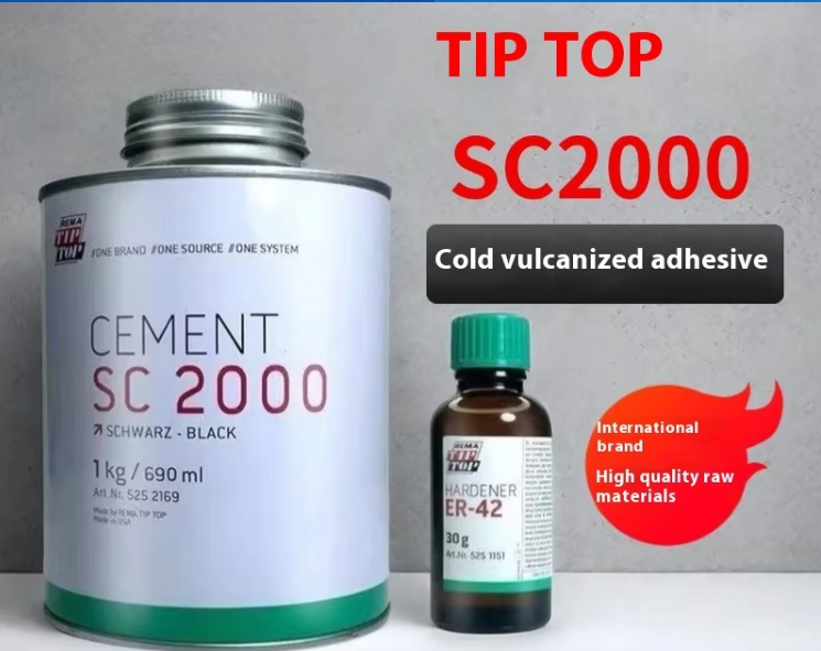 ZSQ TIP TOP SC2000 SC4000 Epoxy Glue Belt Cold Vulcanization Bonding Agent för träbearbetning av gummilim kallt lim