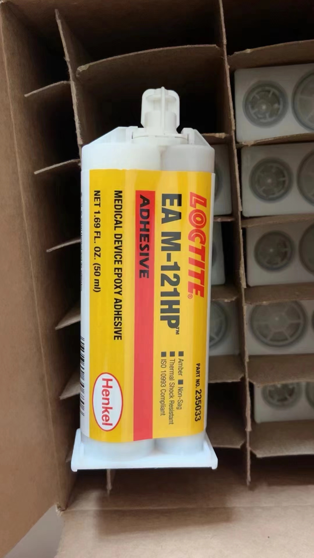 FM37 LOCTITE EA9466 EA9483 50ML 2-delat, gulaktigt, strukturellt bindande epoxilim