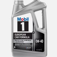 ZYQ3 MOBIL 1 Europeisk bilformel 0W40 4,73 liter Mobil 1 Motorolja Högpresterande Smörjmedel och rengöringsmedel